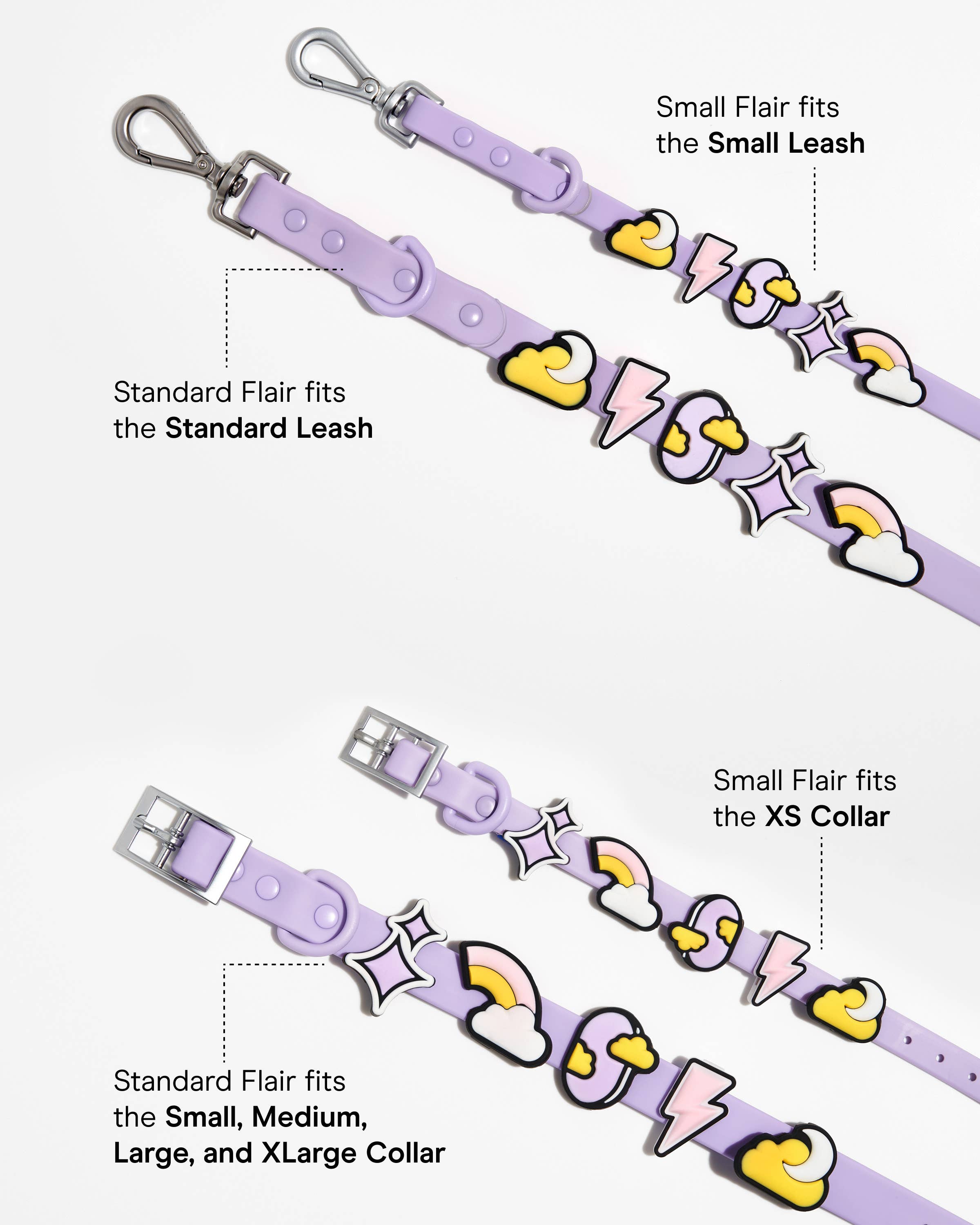 Wild One - Wholesale Pet Collar Charm - Cat/Dog - Flair Collar and Leash Charm Pack Accessories19