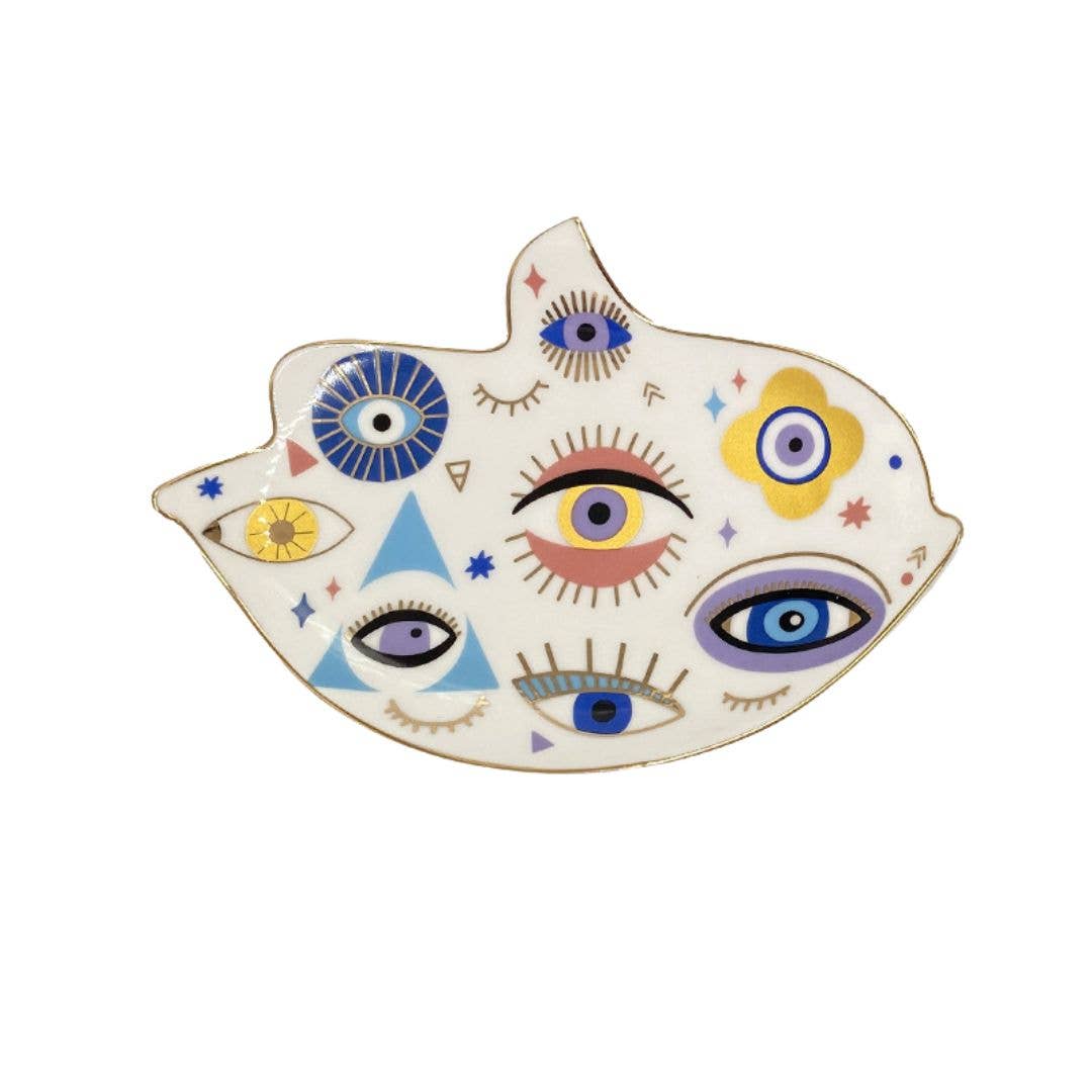 Gypsy Soul - Wholesale Jewelry Dish - Unique Evil Eye Protection Jewelry Dish - 6 Pcs5