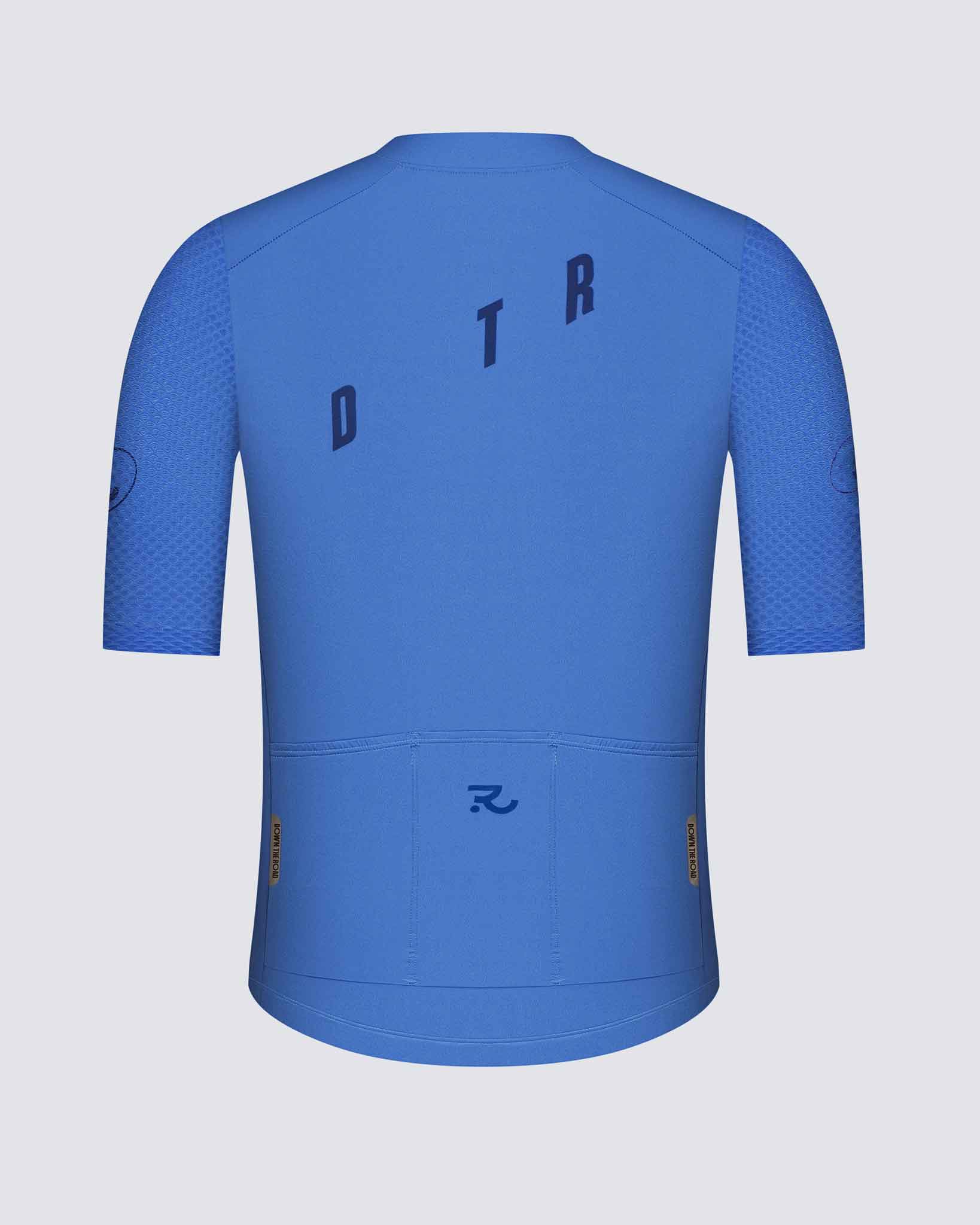 Down The Road - Wholesale Athletic Top - Men's - Men's Paceline Jersey - Vivid Blue2