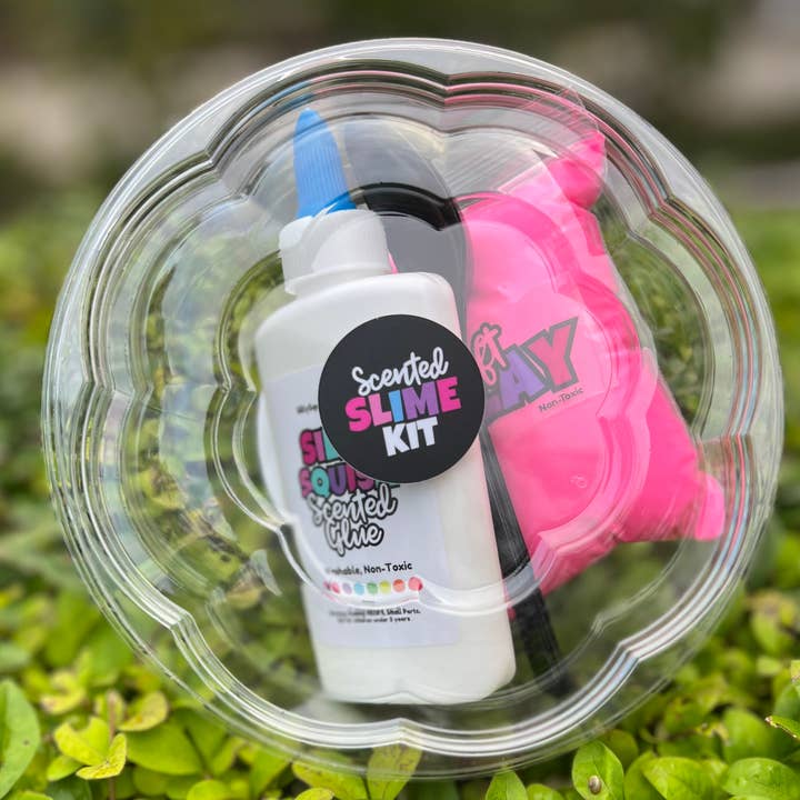 Silly Squish Slime - Wholesale Putty/slijm - Kinderen - DIY-slijmset: MIXED CASE (2 roze, 2 blauw, 2 paars)