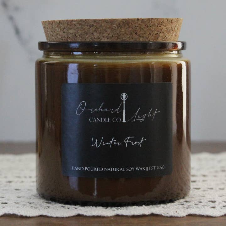 Winter Frost for wholesale by Orchard Light Candle Co