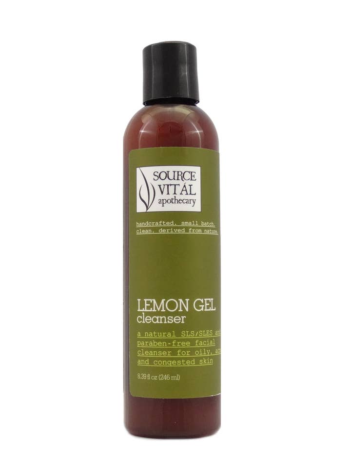 Lemon Gel Cleanser for wholesale by Source Vital Apothecary