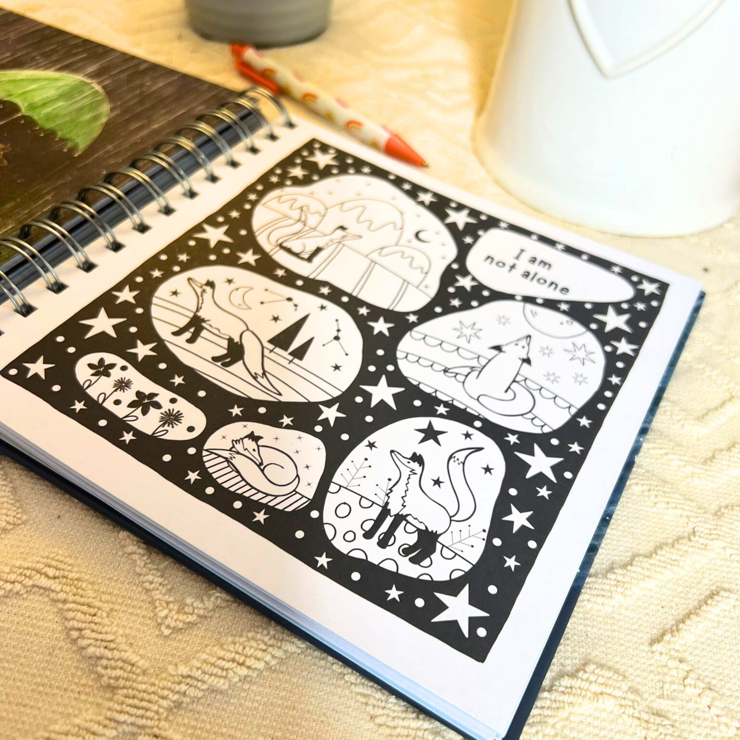 Fox Under The Moon - Wholesale Journal/Diary - Children's Journal for Feelings & Emotions5