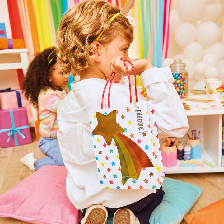 Shooting Star Party Treat Bags (x6) for wholesale by Party Pieces