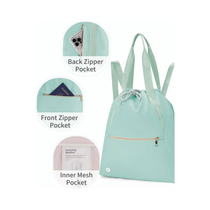 wandf - Wholesale Drawstring Bag - Unisex - Ceneda Drawstring Backpack Water Resistant Sports Gym Sack38