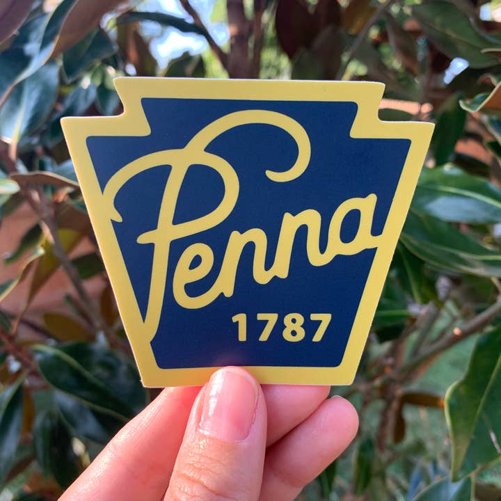 Fresh Fish - Wholesale Sticker - Pennsylvania "Penna" Bumper Sticker / Vinyl Decal