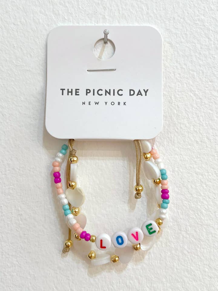 Love Bracelets Set for wholesale by The Picnic Day