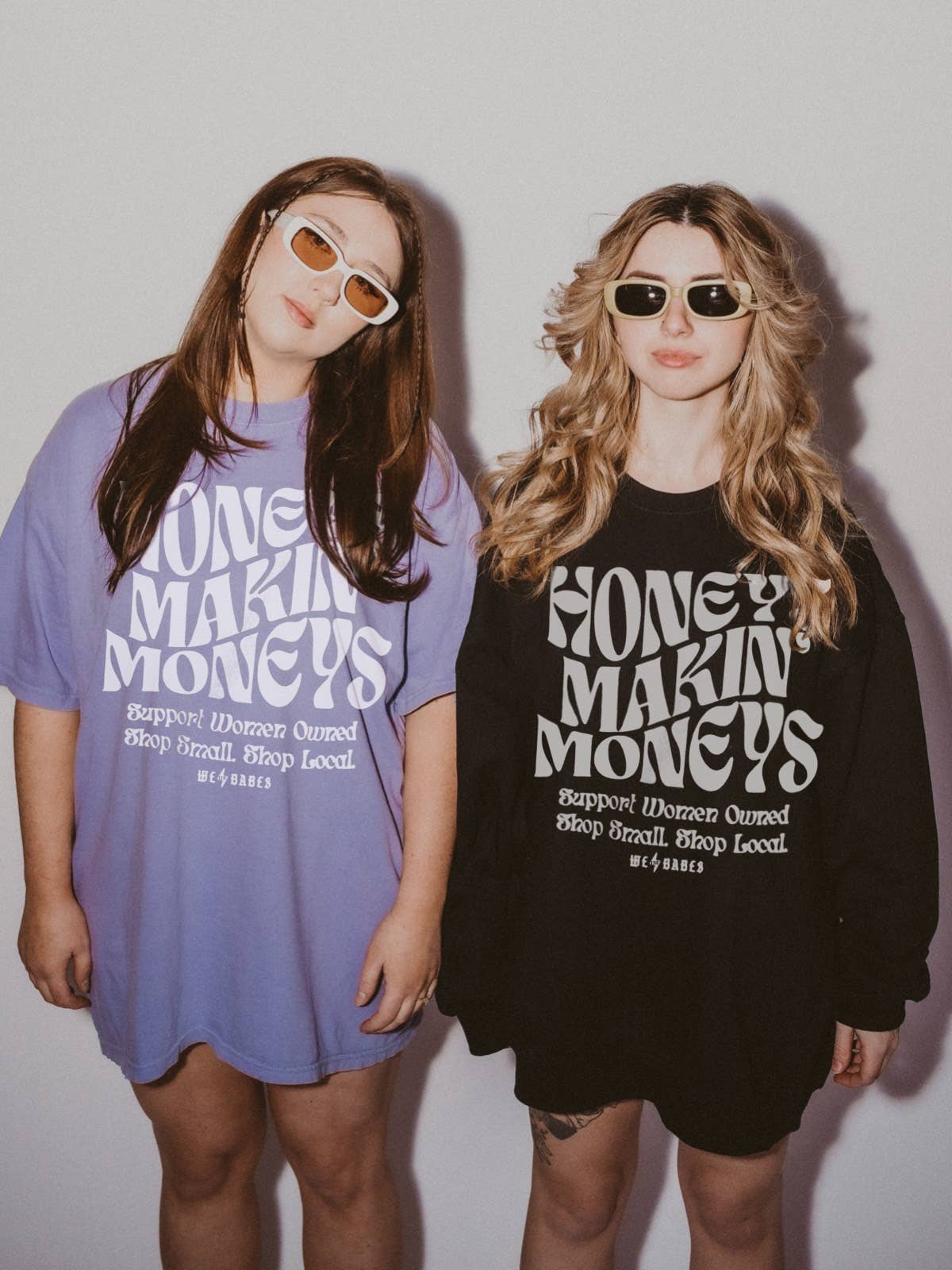 WE THE BABES - Wholesale Graphic Sweatshirt - Women's - Support Women Owned 2.0 Graphic Sweatshirt - Black5