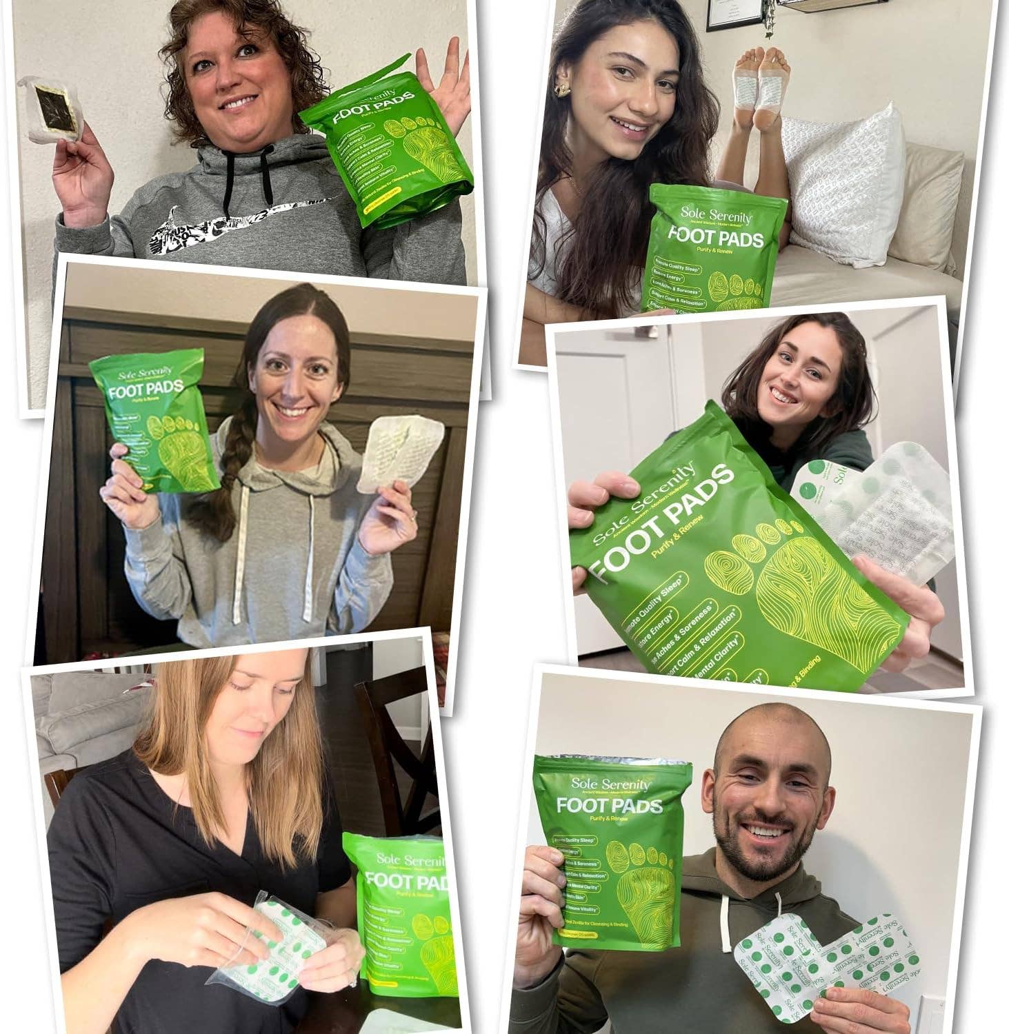 Lure Essentials - Wholesale Foot Mask - Sole Serenity Detox Foot Pads with Zeolite and Wormwood6