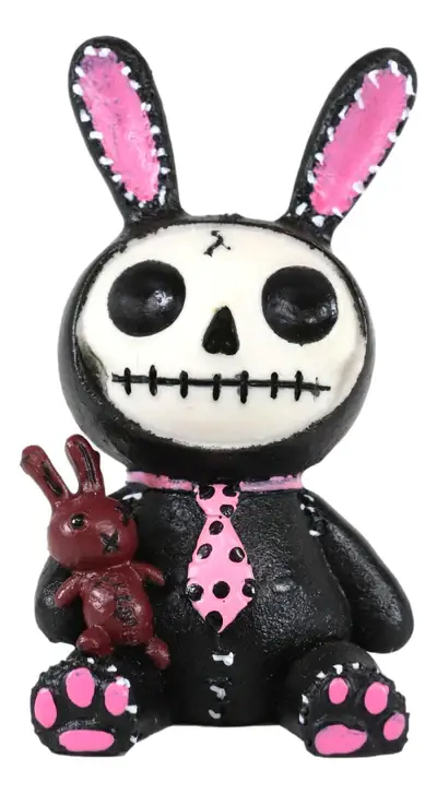 Pacific Trading - Wholesale Decorative Figurine - Furrybones Black Bun Bun2