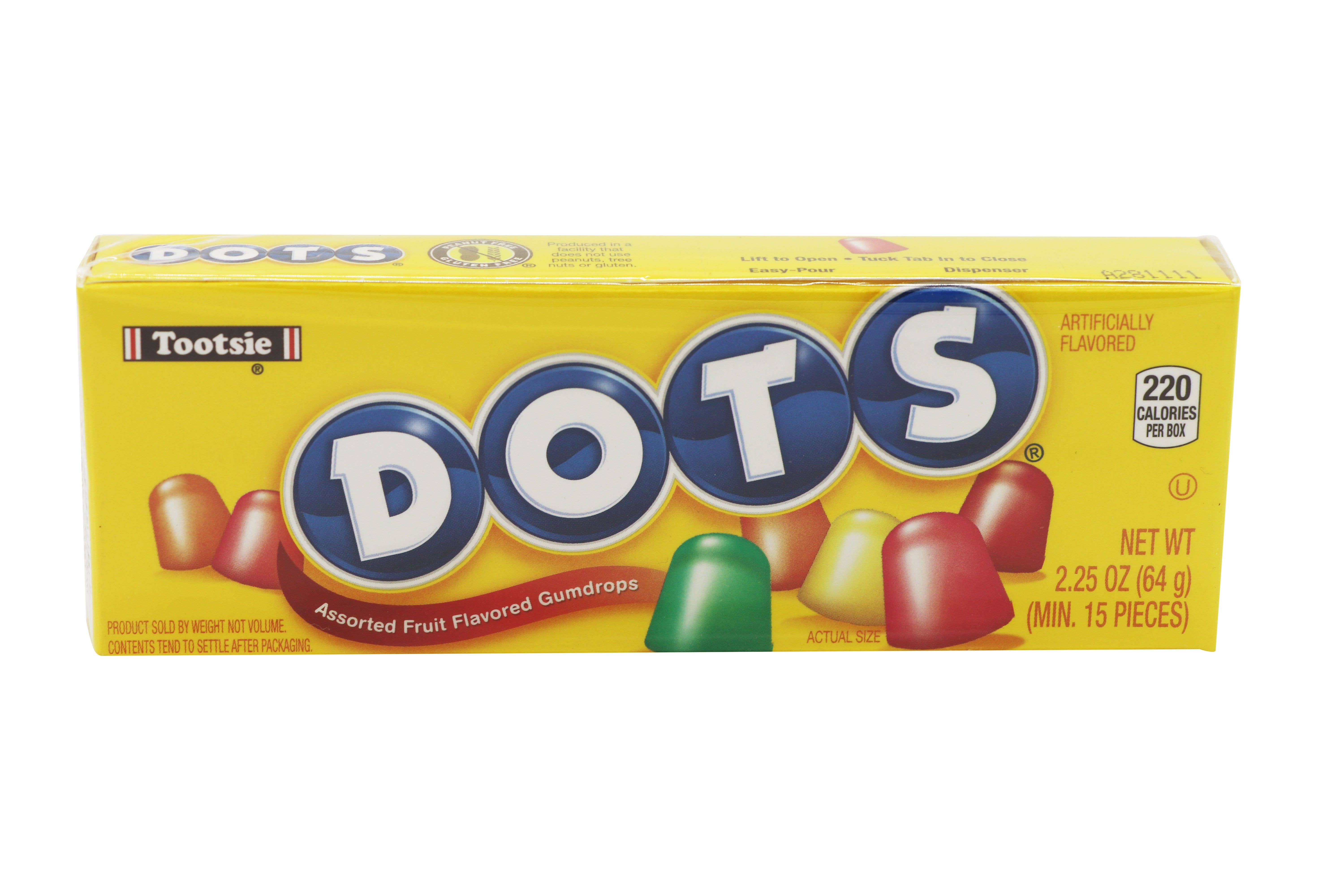 Grandpa Joe's Candy Shop - Wholesale Gummy - Dots Candy Box 2.25oz, 24ct