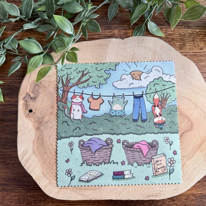 Laundry Day schoonmaakdoek voor wholesale door Magic&Books