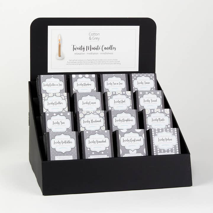 Cotton & Grey - Wholesale Tapered candle/candlestick - Best Seller Bundle14