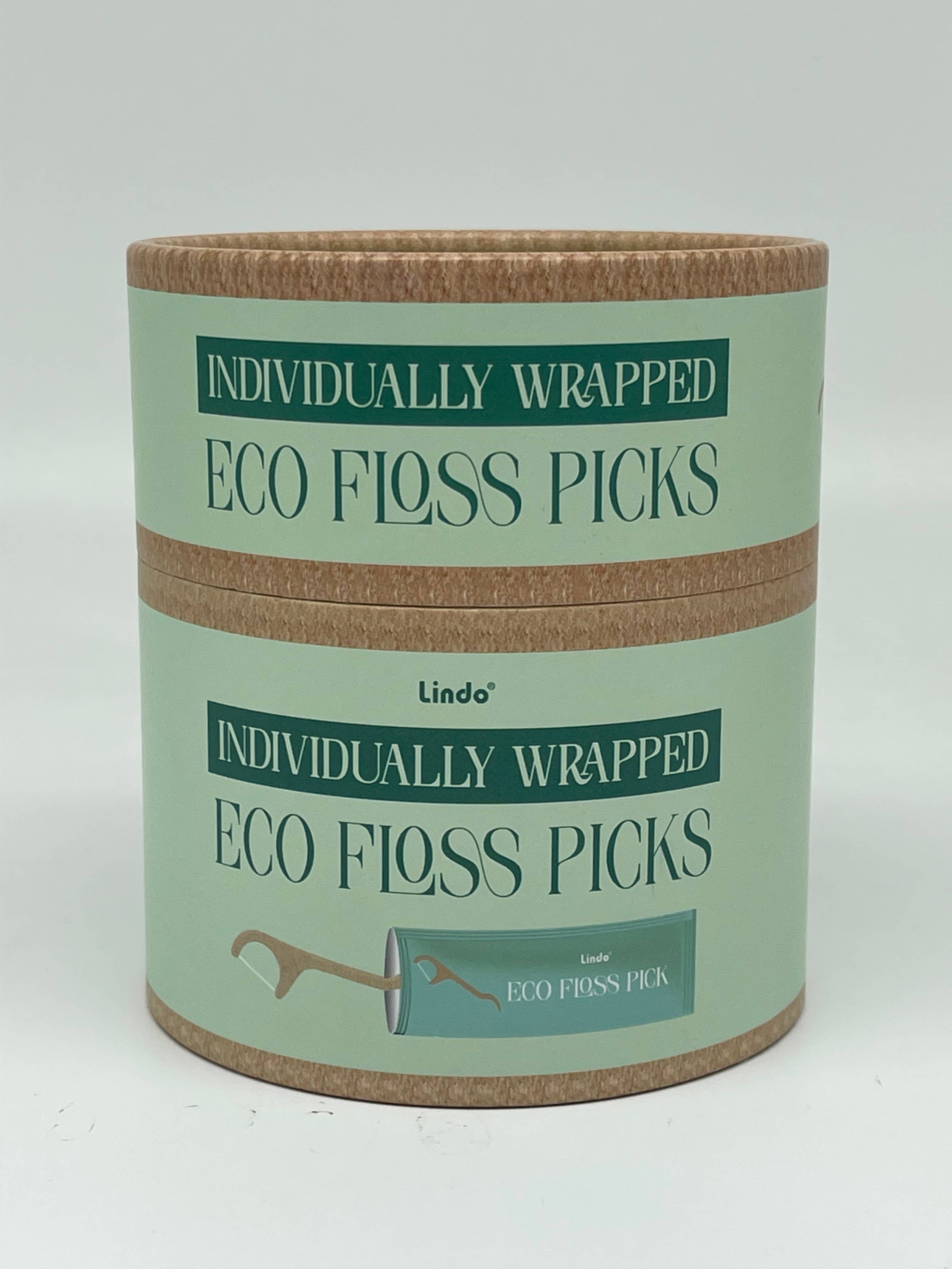 Lindo – wholesale Floss – Individually Wrapped Dental Floss Picks (100 pcs)0