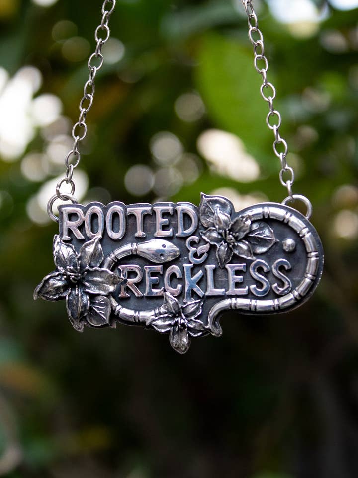 Rooted & Reckless Halsband, AP-7522 för wholesale av Ambra Jewels