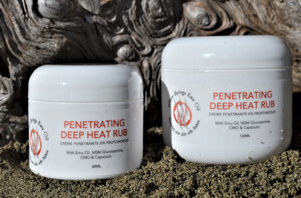 Willow Springs Emu Oil - Wholesale Pain Relief Spray/Cream - Penetrating Deep Heat Cream3