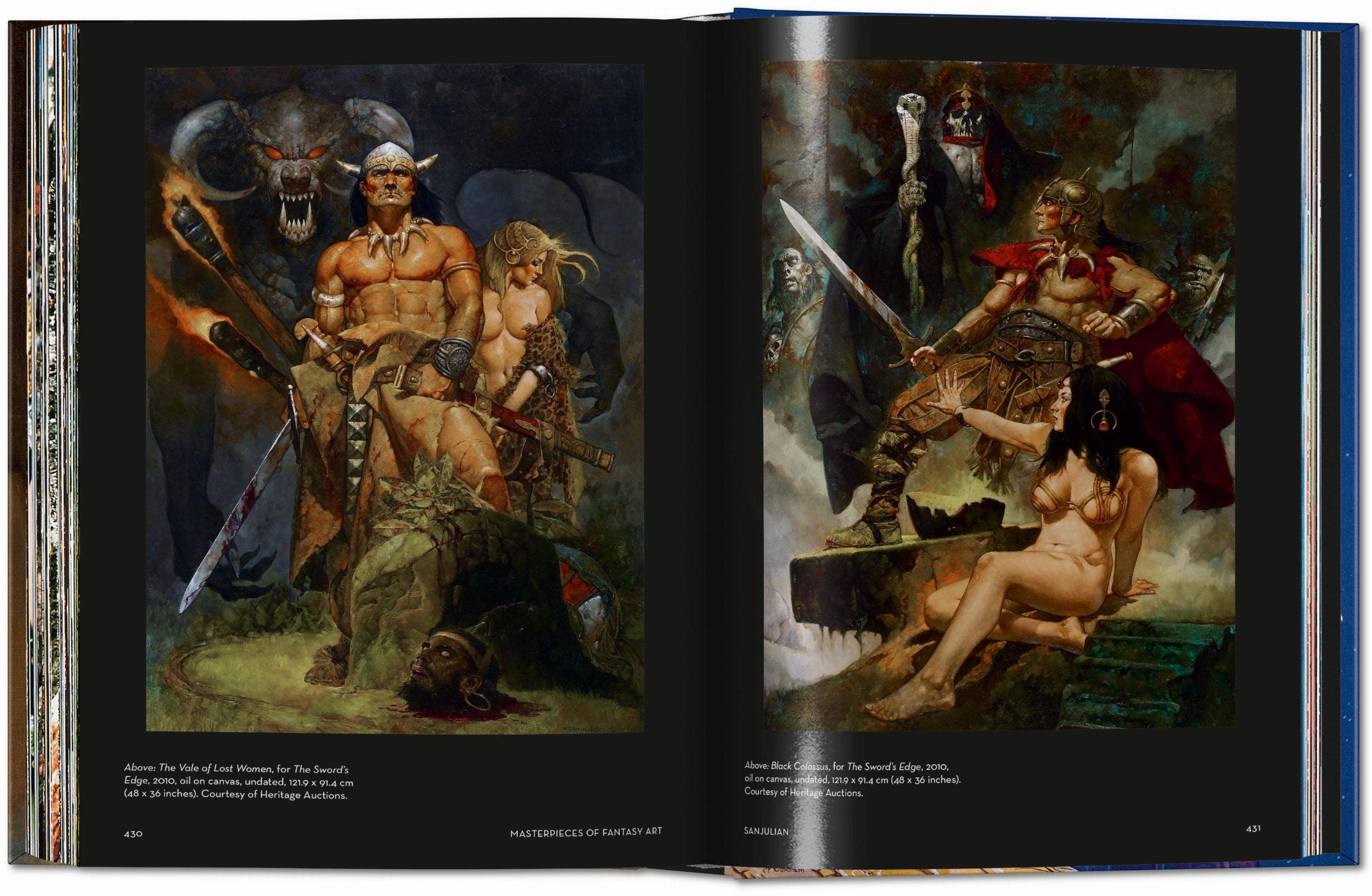 TASCHEN America - Wholesale Display Book - Masterpieces of Fantasy Art. 45th Ed. (German, French, English)7