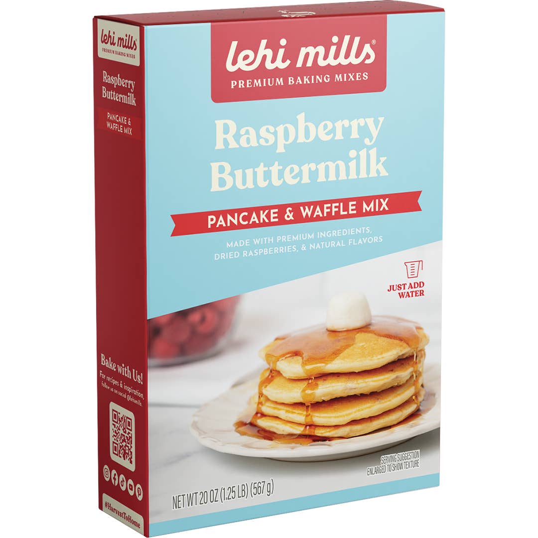 Lehi Mills - Wholesale Pannenkoekenmix - Pannenkoekmix met frambozen en karnemelk