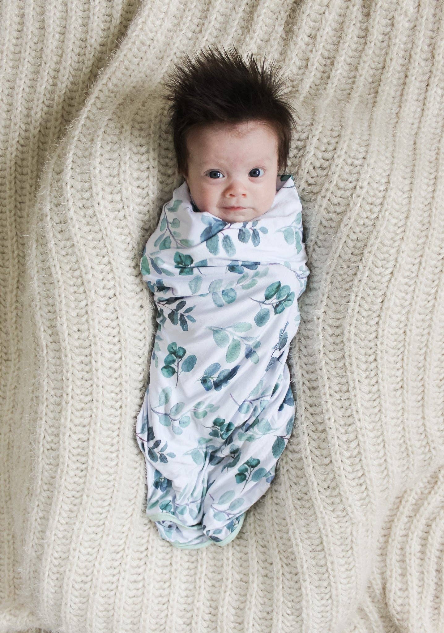 NODNAL Co. – wholesale Swaddle – Baby – Bamboo Swaddle Blanket in Rainbow10