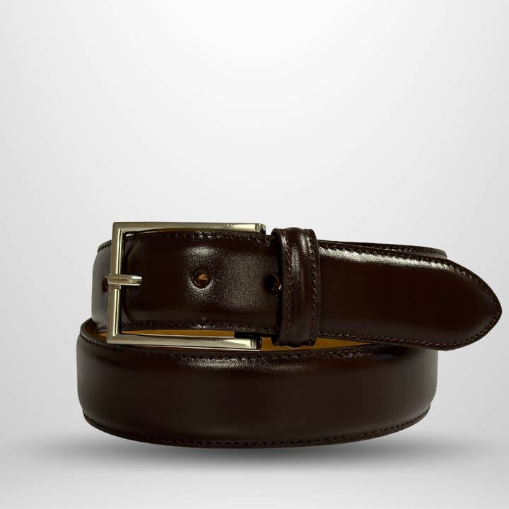 Ceinture en cuir marron pour la vente par ARGGIE