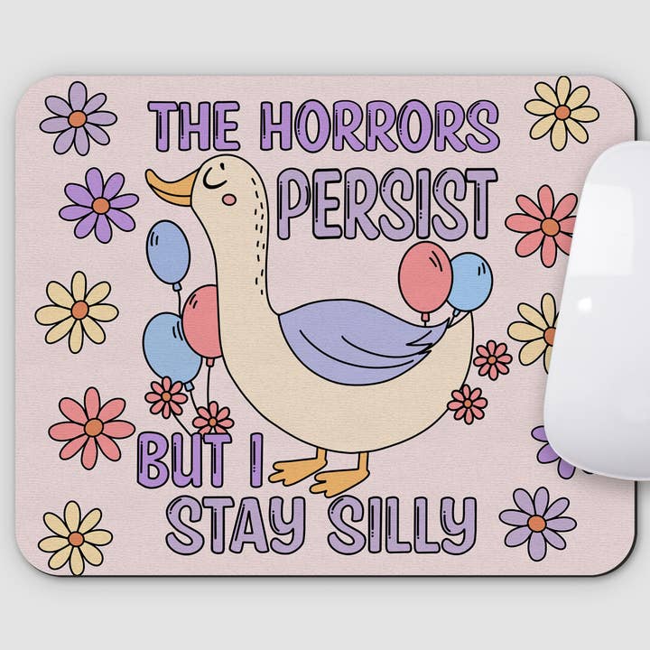 But I Stay Silly Mouse Pad for wholesale by Sweet Humors