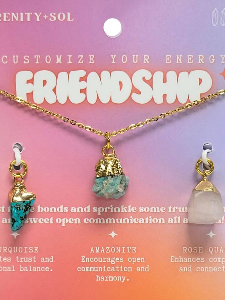 Customize Your Energy Necklaces / Friendship for wholesale by Serenity + Sol