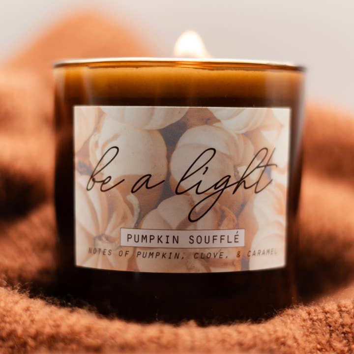 Pumpkin Soufflé Fall Candle for wholesale by Continue Good