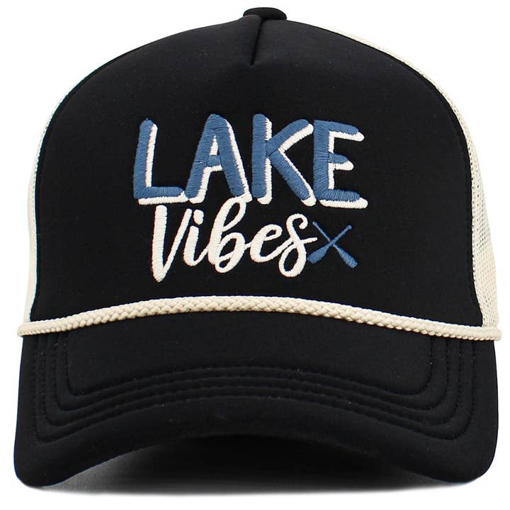 MiMi Wholesale - Wholesale Trucker Hat - Women's - KBV1617 Lake Vibes Foam Trucker Mesh Cap