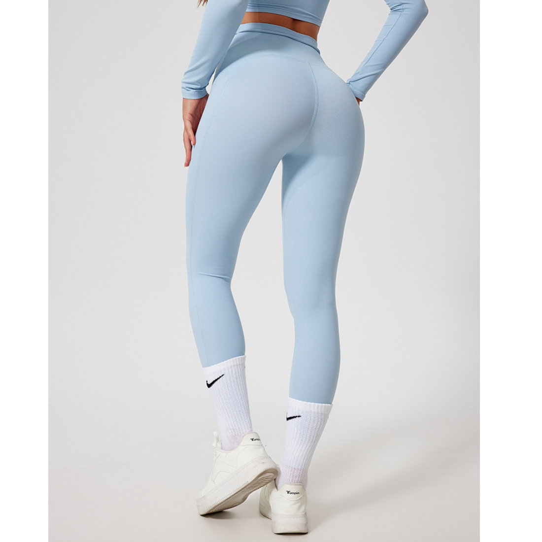 Sodalemon – wholesale Sport-/loungeleggings – Dam – Höga sömlösa yogaleggings för kvinnor med naked-feel13