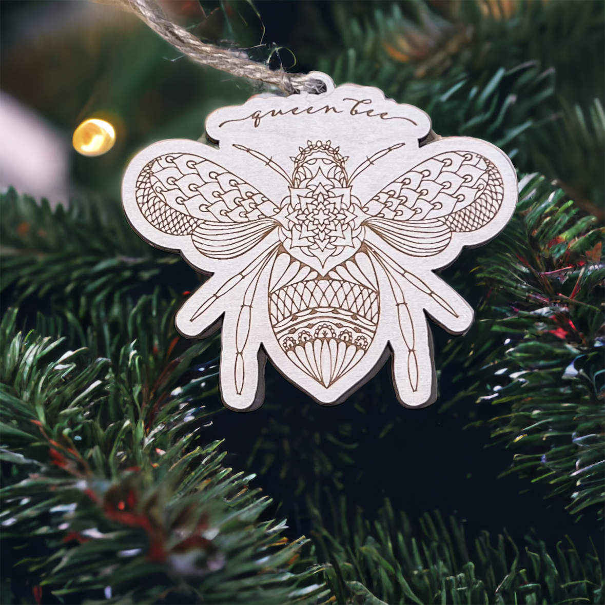 Wild Larch Creative - Wholesale Ornament - CUSTOM Wood Ornament | Custom Christmas Wood Ornament Eco26