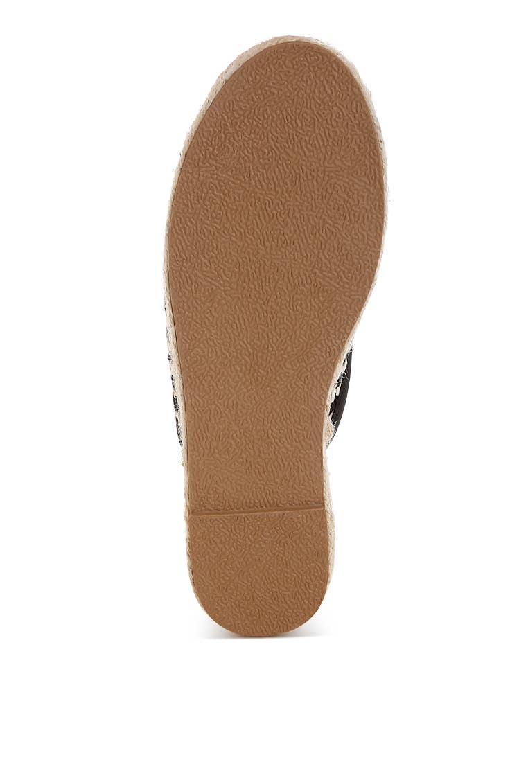 Rag Company - Wholesale Mules - Women's - Himari Raffia Slip-On Mules4