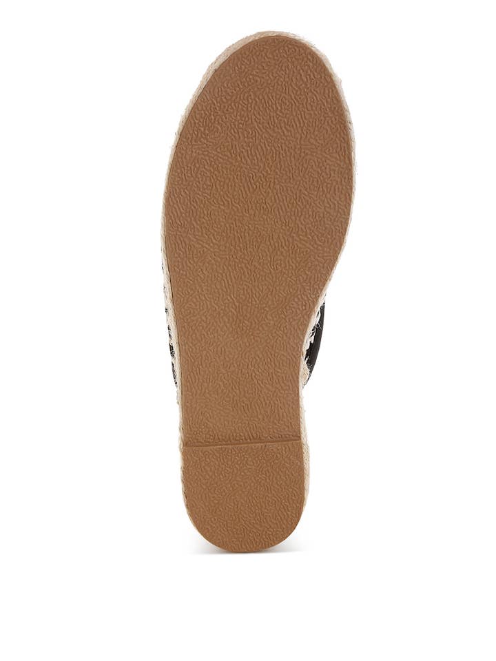 Rag Company - Wholesale Mules - Women's - Himari Raffia Slip-On Mules4