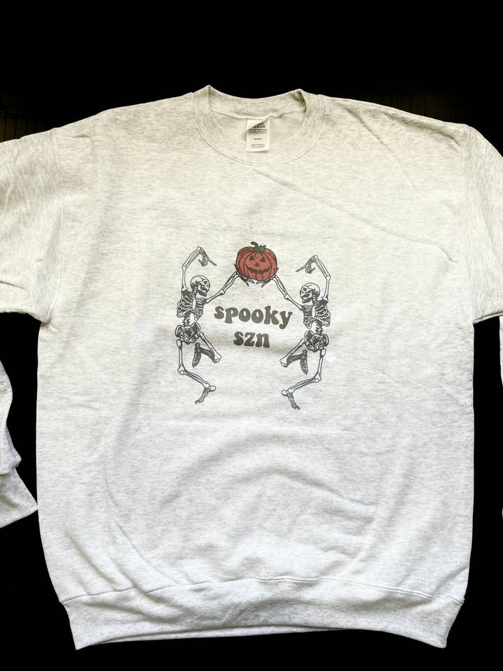 Spooky szn crewneck for wholesale by Clara Nova