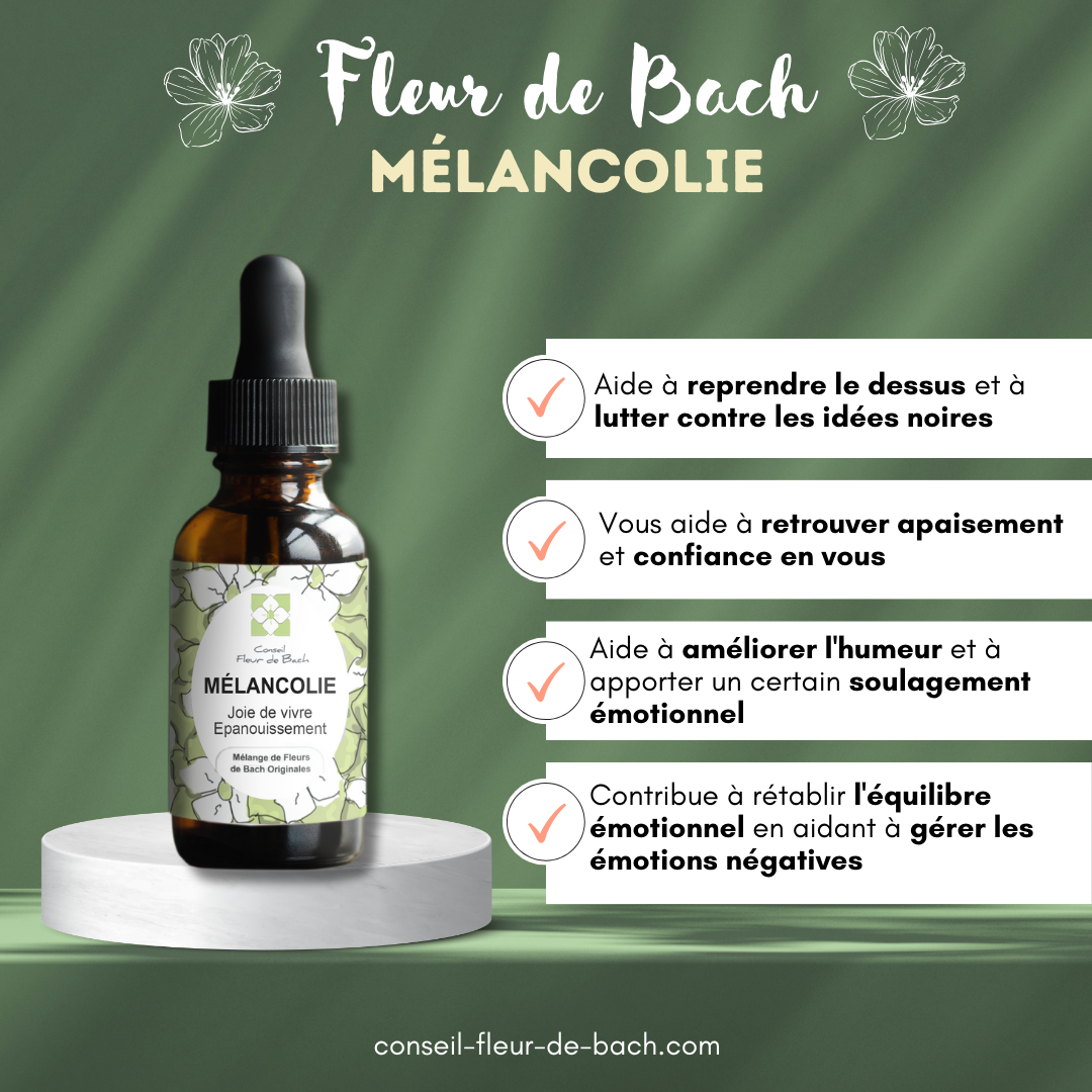 Conseil fleur de Bach - Wholesale Oral Supplement/Vitamin - Bach Flowers Melancholy2