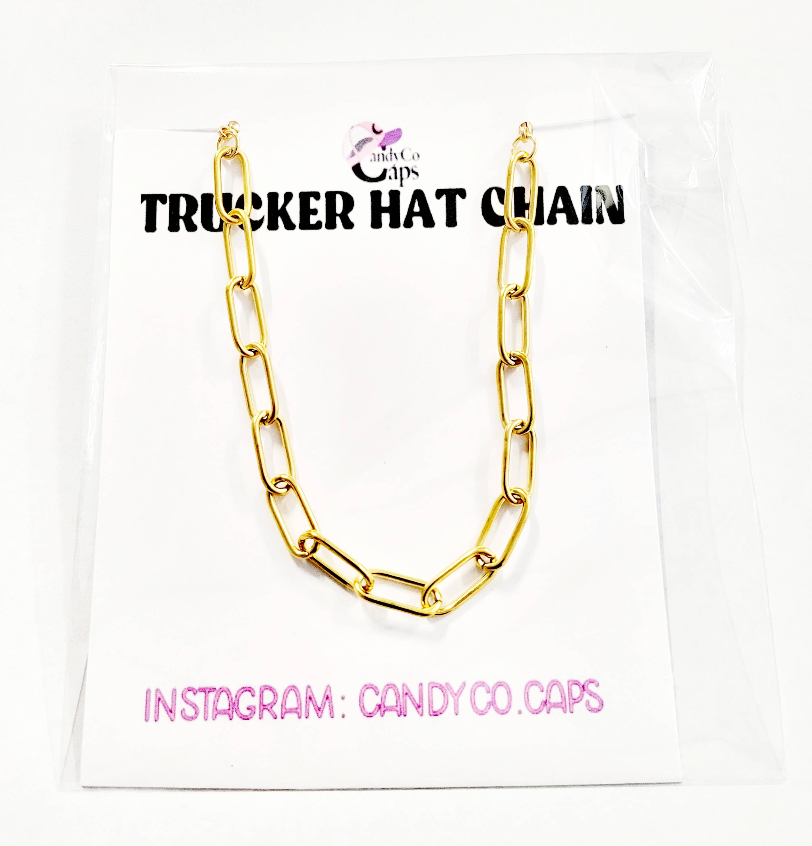 The Candy Collections - Wholesale Hat Accessory - Women's - Online Trucker Chain hat bar personalization supplies brooch1