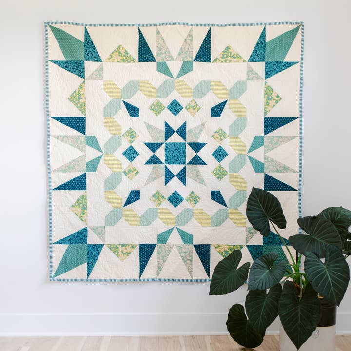 Wild Plum Lane - Wholesale Sewing Needles - Calathea Quilt Pattern - Printed9