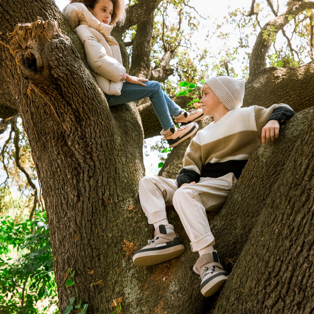Warm Taupe Barefoot Baltic Junior Waterproof Boots - Muris for wholesale on Faire4