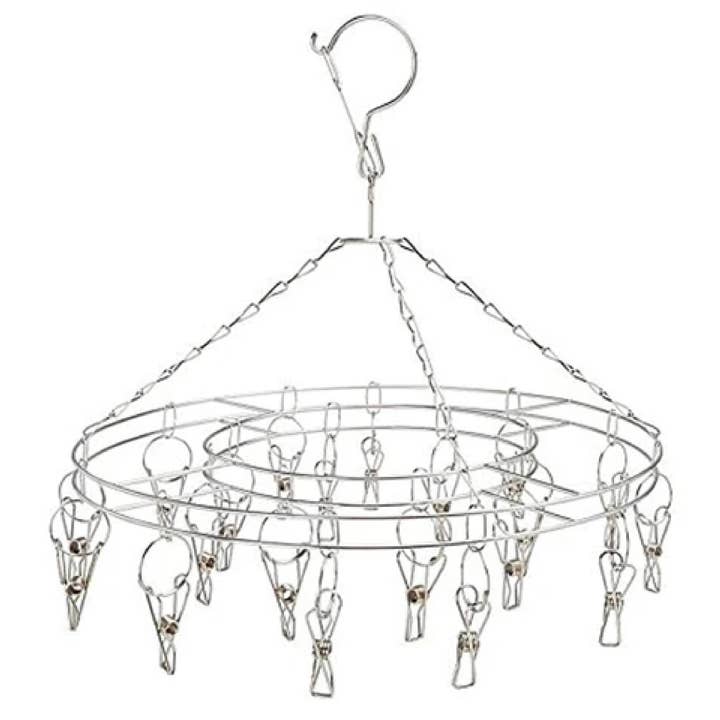 Hat Display Hanging 16 PC Clip Rack Holiday Décor for wholesale by La Bella Monte