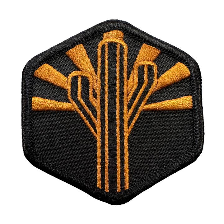 The Copper Sentinel Patch for wholesale by Iconic Arizona