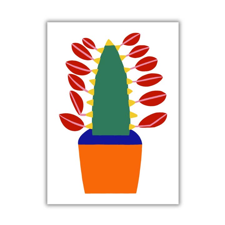 Succulent Plant #3 - fine art print 18x13 cm for wholesale by Colorobe