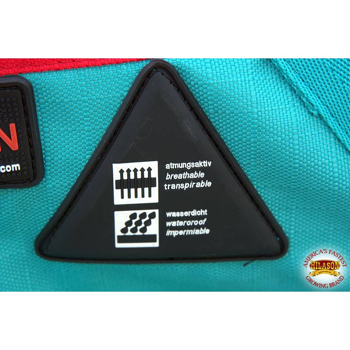 HILASON - Wholesale Horseback Riding Gear - Hilason 600D Winter Waterproof Horse Turnout Blanket Belly Wrap Red & Turquoise5