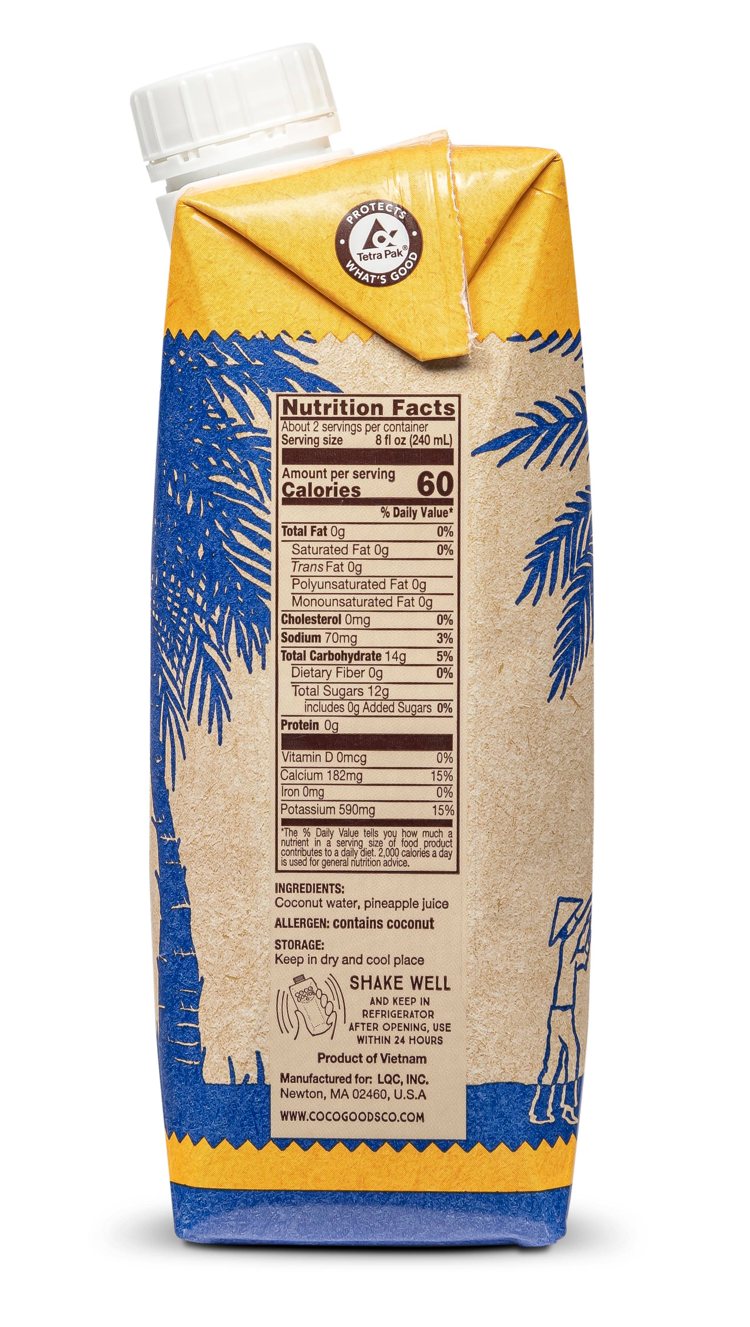 CocoGoods Co - Wholesale Fruit Juice - CocoGoodsCo Natural Coconut Water With Pineapple1