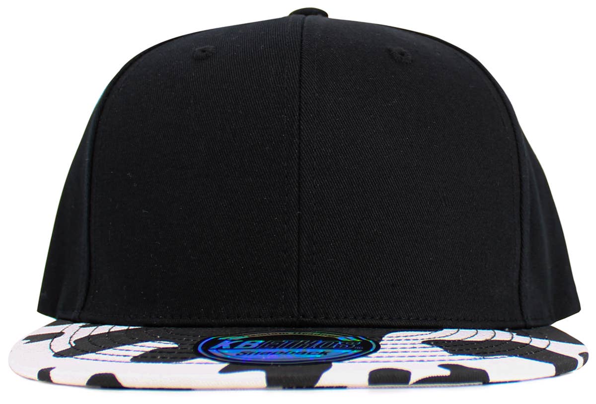 BLK Snapback met koeienprint en rand voor groothandel op Faire2