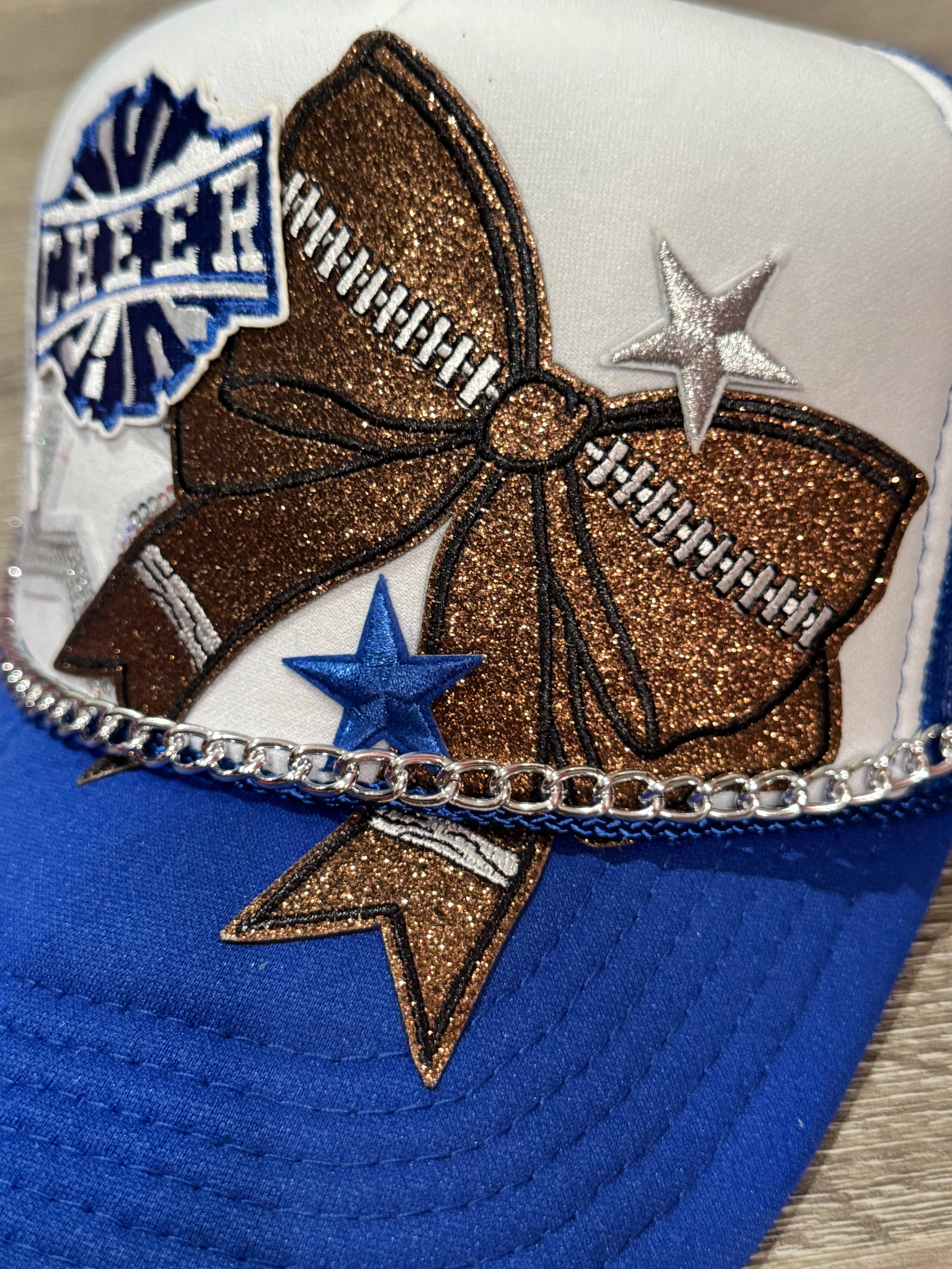 Patchwrx Customs Hat Bar - Wholesale Trucker Hat - Women's - Dallas Cowboy Cheerleaders Inspired Football Trucker Hat1