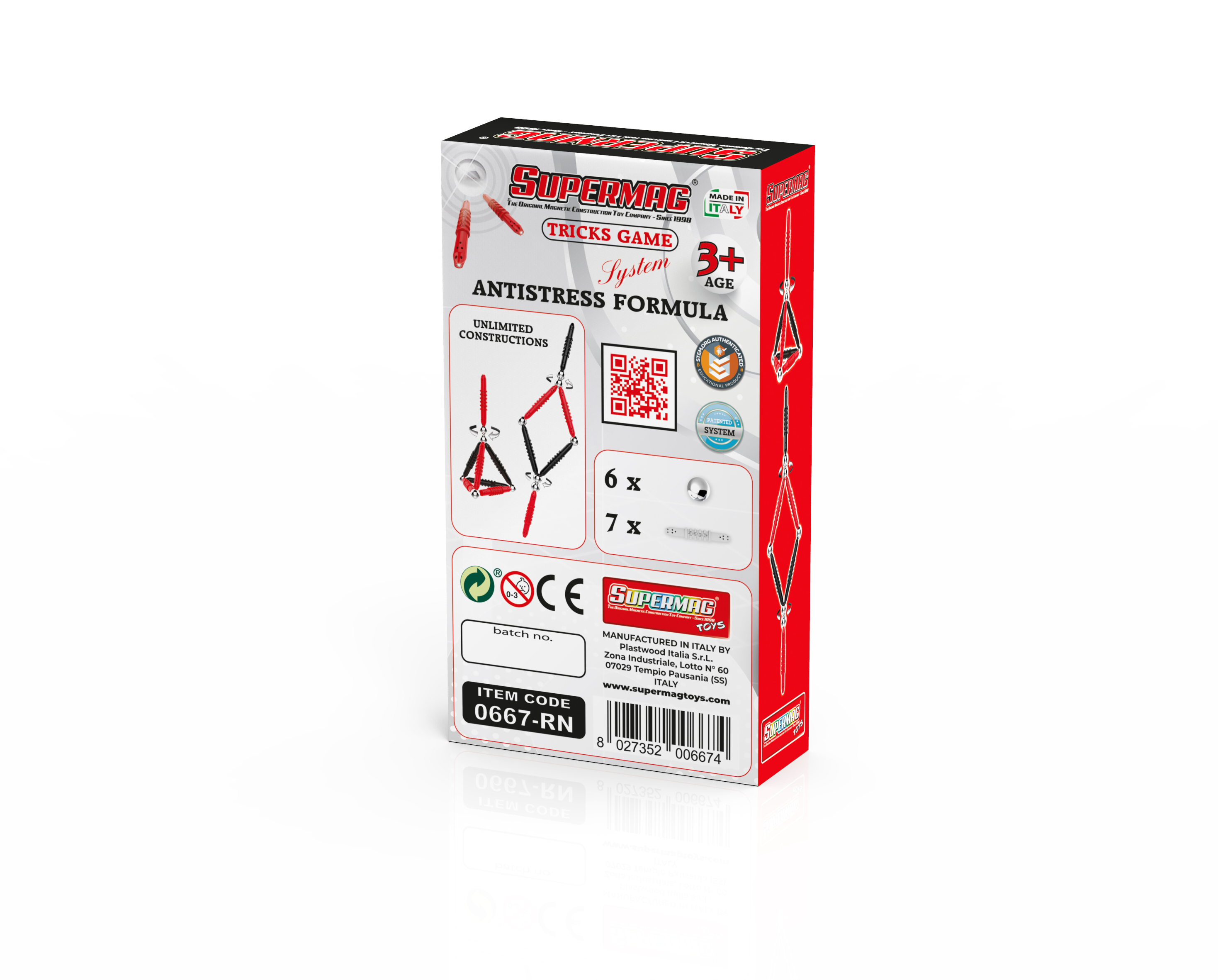 Plastwood Italia - Supermag Toys - Wholesale Classic Toy - Kids - SUPERMAG TRICK GAME SYSTEM - FULL COUNTER DISPLAY22