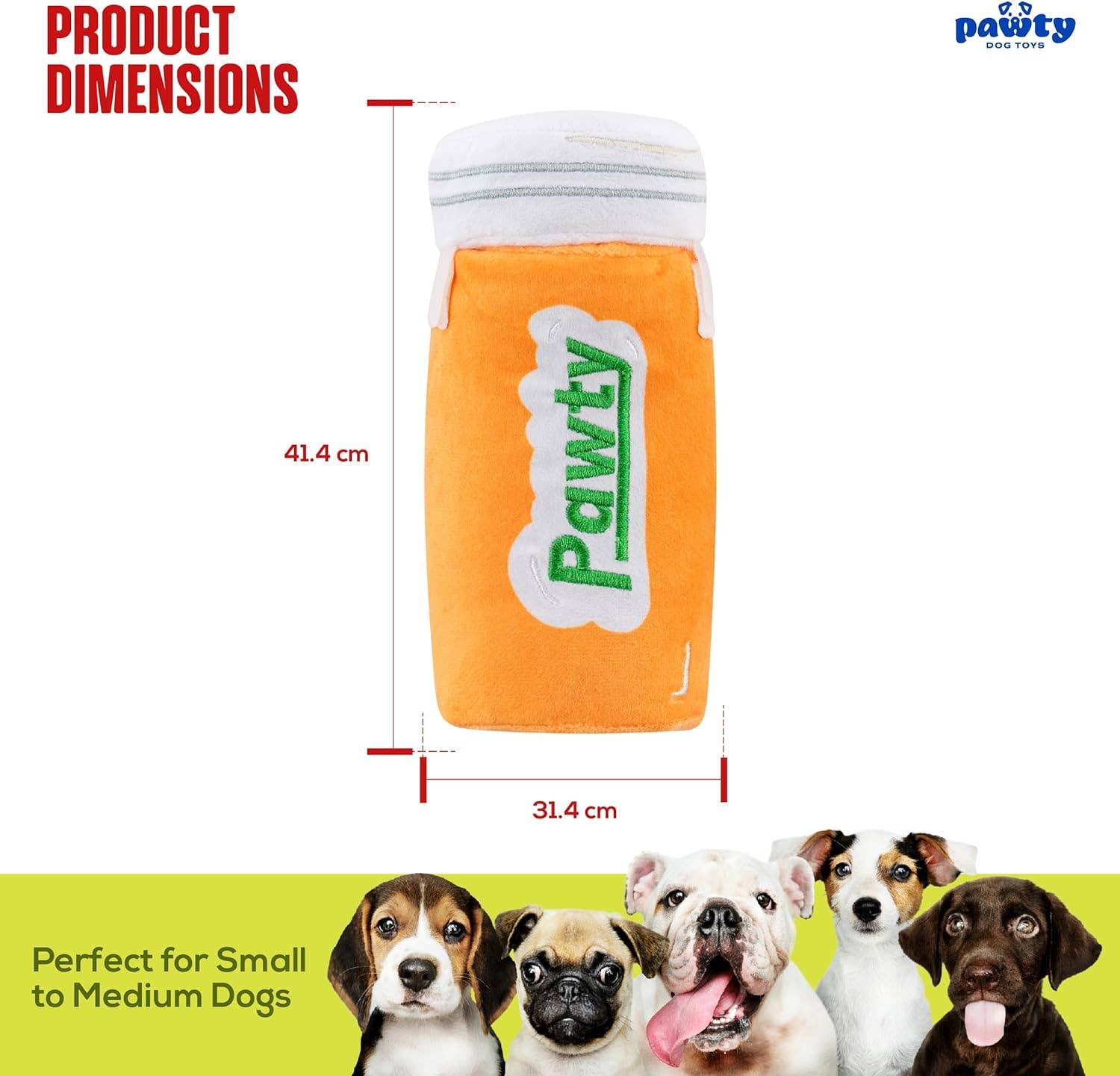 PAWTY Dog Toys – wholesale Pet plush toy – Dog – PAWTY 420 SERIES15