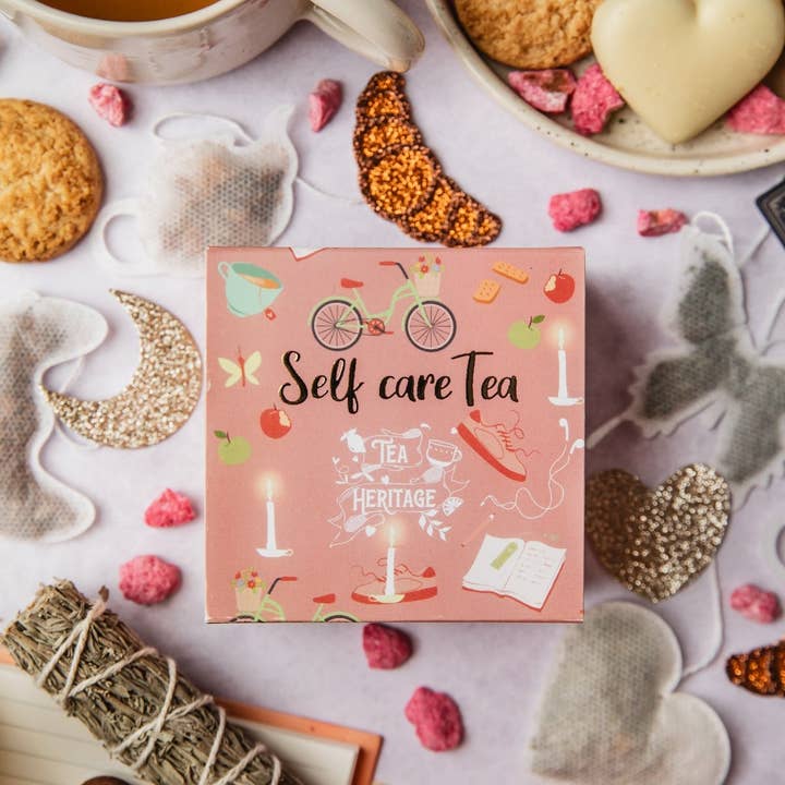 Tea Heritage - Wholesale Tea Bags - Self Care Tea Box – 10 Cocooning-Shaped Sachets2