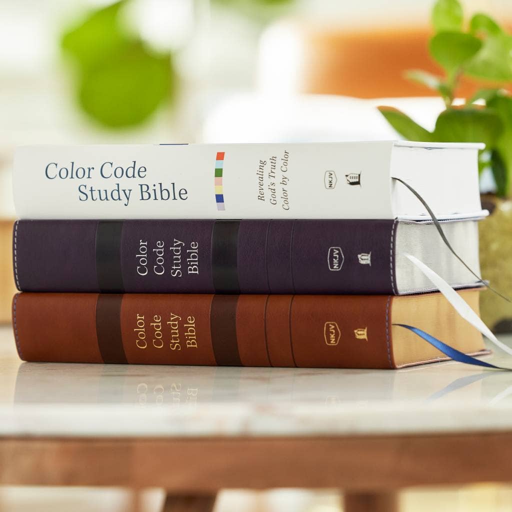 HarperCollins Christian Publishing - Wholesale Display Book - Color Code NKJV Bible Revealing God's Truth7