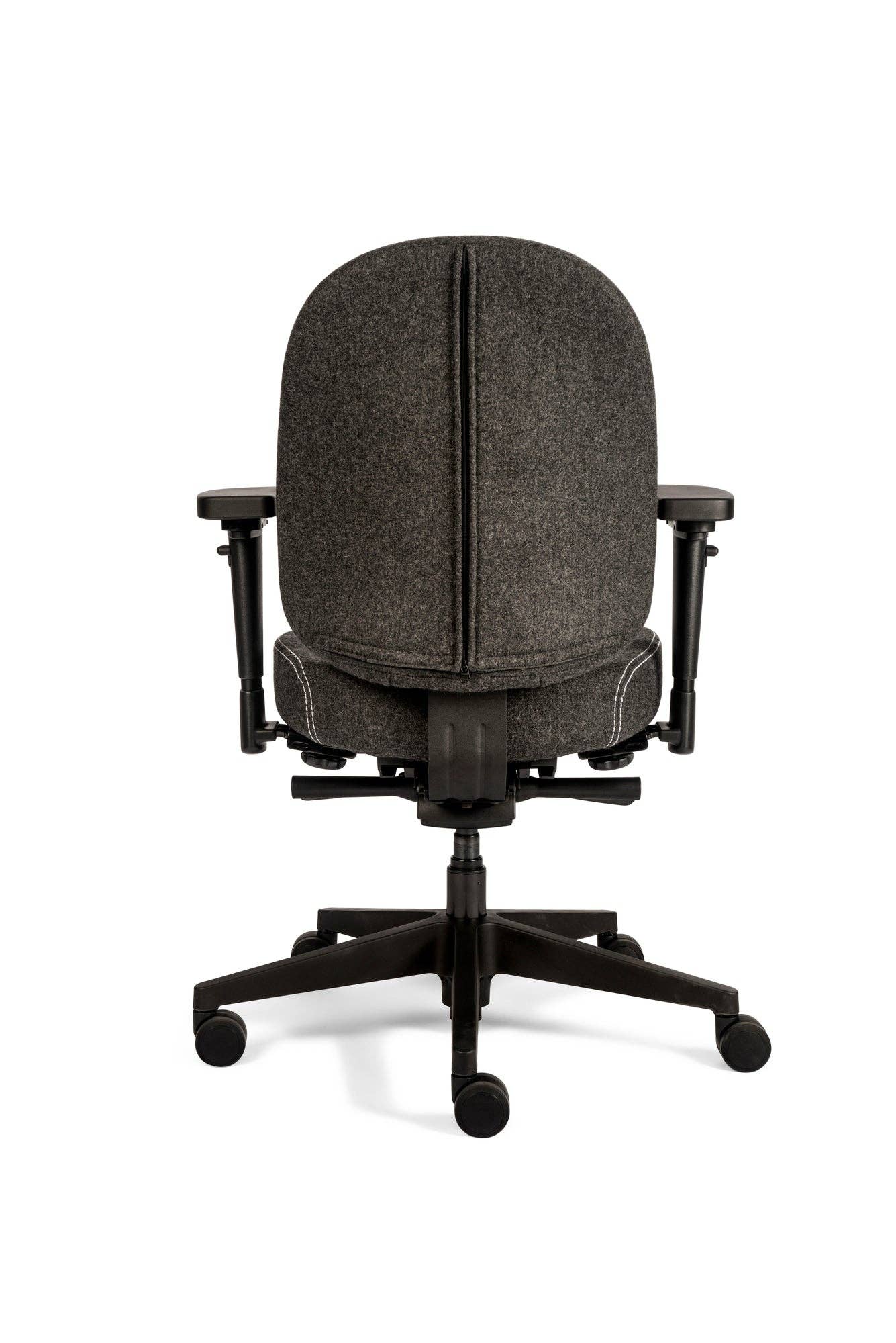 Mijn Werkkamer - Wholesale Chair - High-end Bureaustoel Hyper X Compact - Donkergrijs3