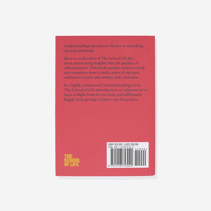 The School of Life - Wholesale Book - Adult - Essential Ideas Book on Self-Awareness, Unique gift